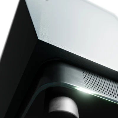 Preview of a TECNIC equipment animation showing its metal housing