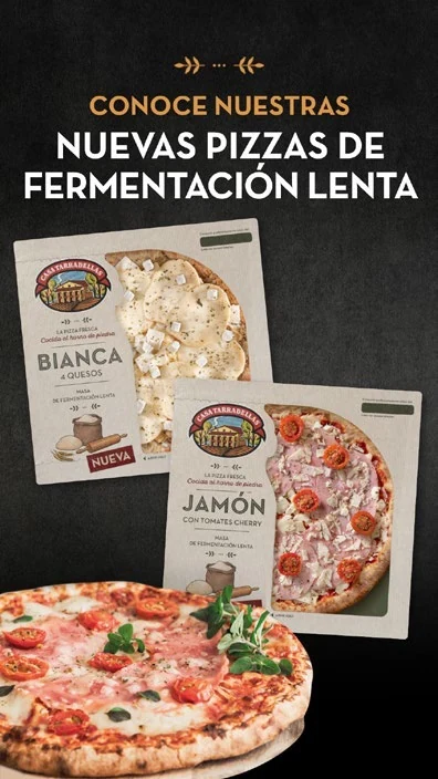 Casa Tarradellas slow-fermentation pizza launch story